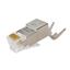 SCP RJ45 Plugg Cat.6A 10G Skjermet 23-26AWG Solid
